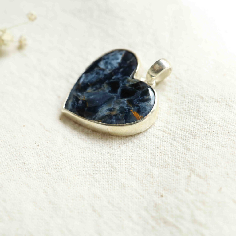 Pendentif Piétersite - Coeur