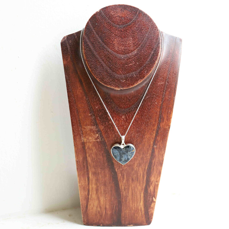 Pendentif Piétersite - Coeur