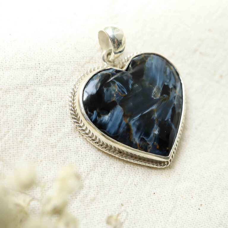Pendentif Piétersite - Coeur