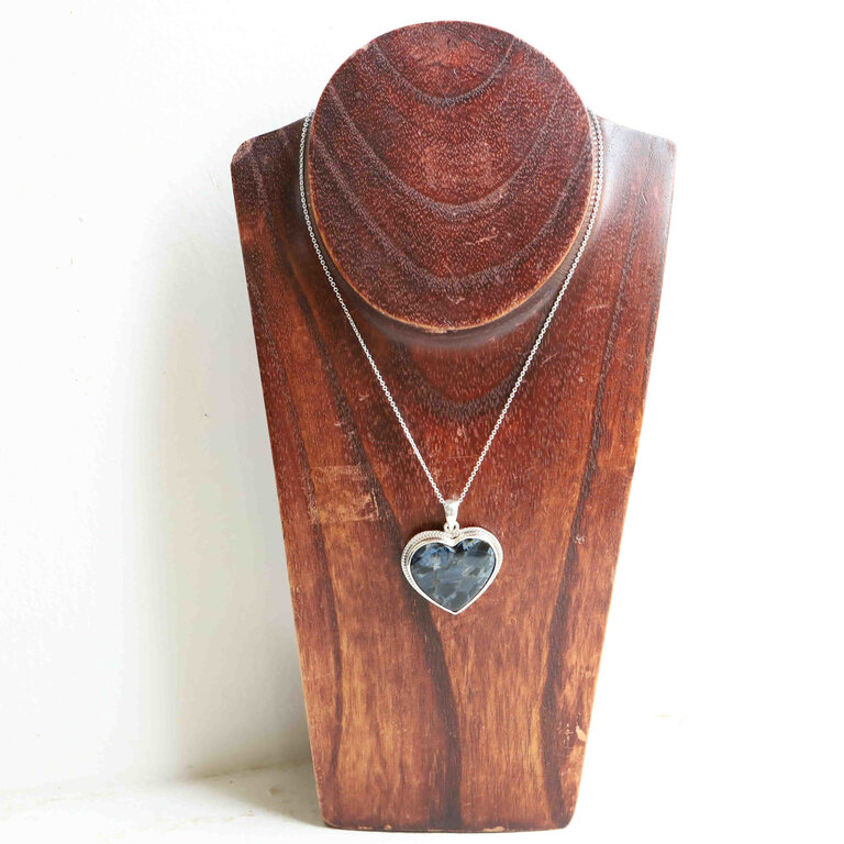 Pendentif Piétersite - Coeur