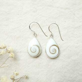 Boucles d'oreilles Oeil de Ste-Lucie - Serti ajouré