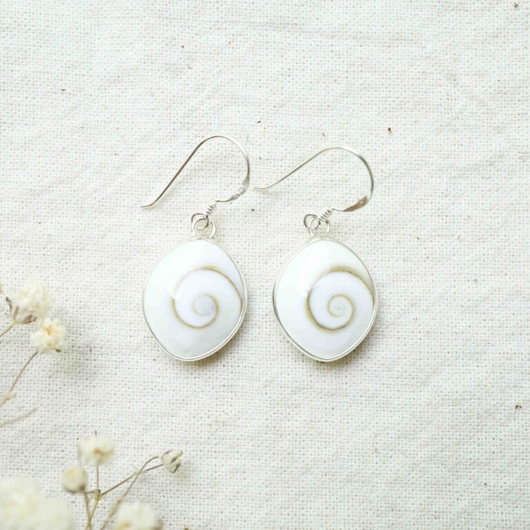 Boucles d'oreilles Oeil de Ste-Lucie - Serti ajouré
