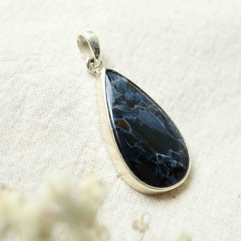 Pendentif Piétersite - Goutte simple