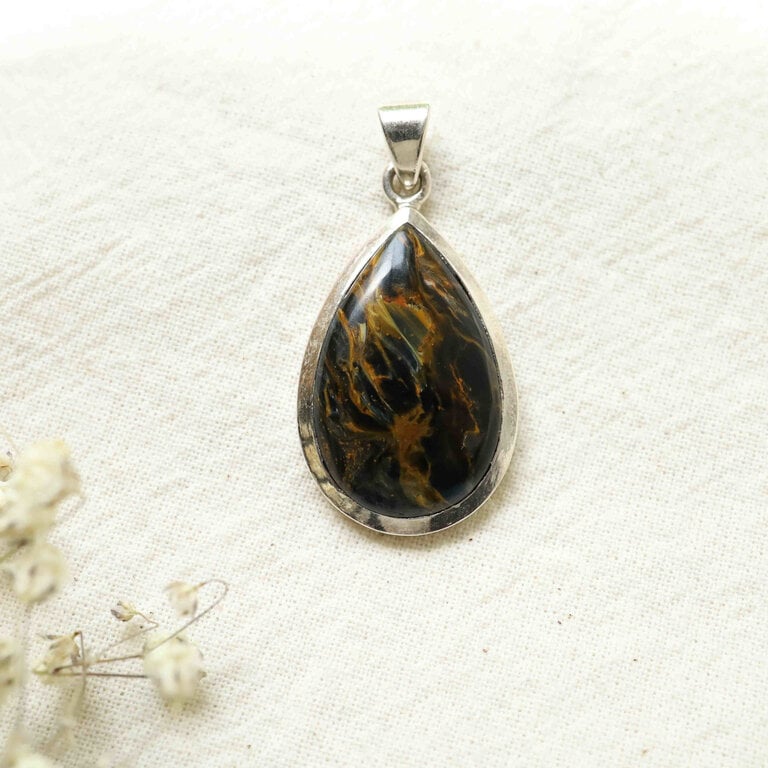 Pendentif Piétersite - Goutte simple