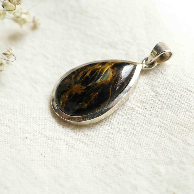 Pendentif Piétersite - Goutte simple