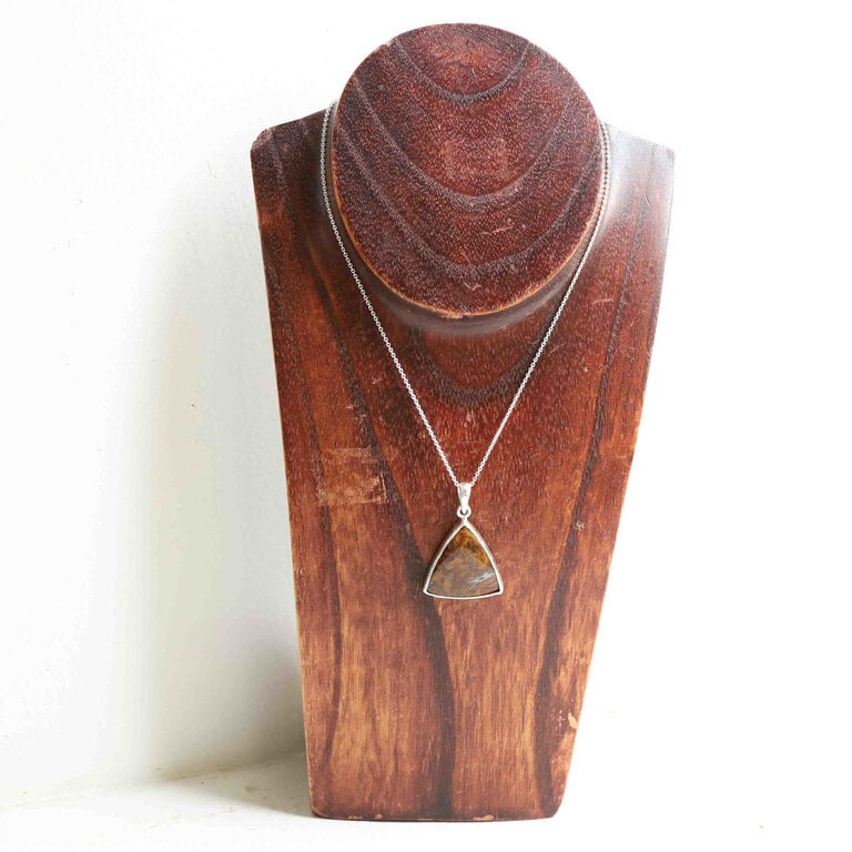 Pietersite Pendant - Triangle