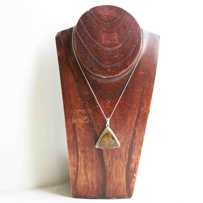 Pietersite Pendant - Triangle
