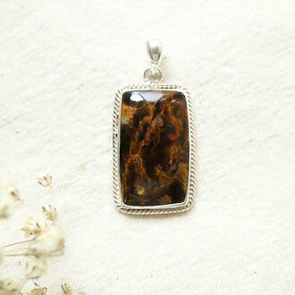 Pendentif Piétersite - Rectangle