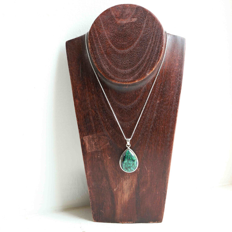 Azurite & Malachite Pendant - Harmonie