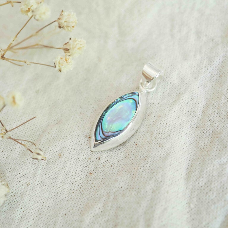 Pendentif Abalone - Marquise