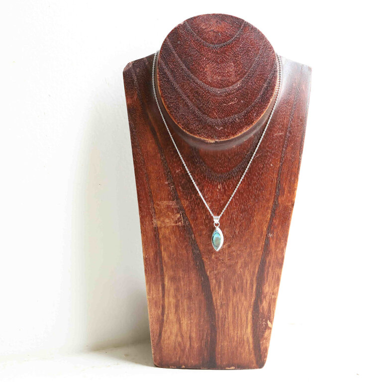 Abalone Pendant - Marquise