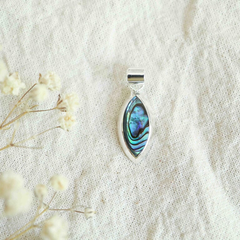 Pendentif Abalone - Marquise