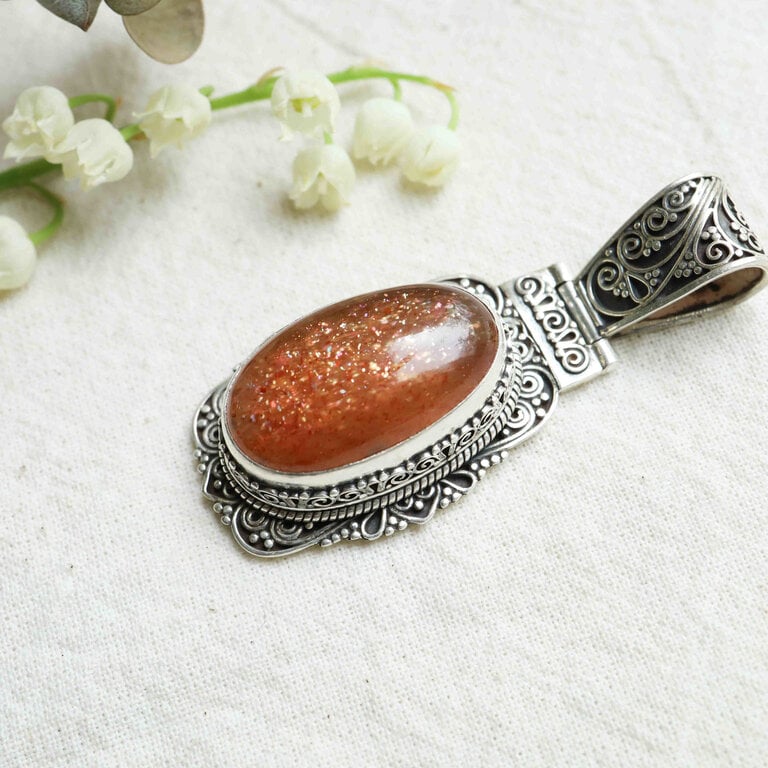 Pendentif Pierre de soleil - Inanna