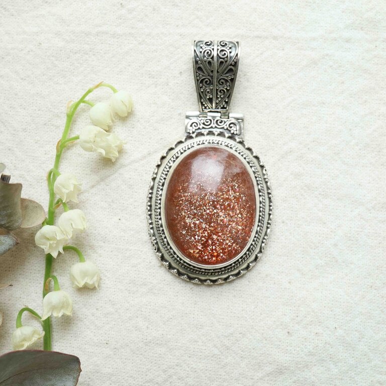 Pendentif Pierre de soleil - Inanna