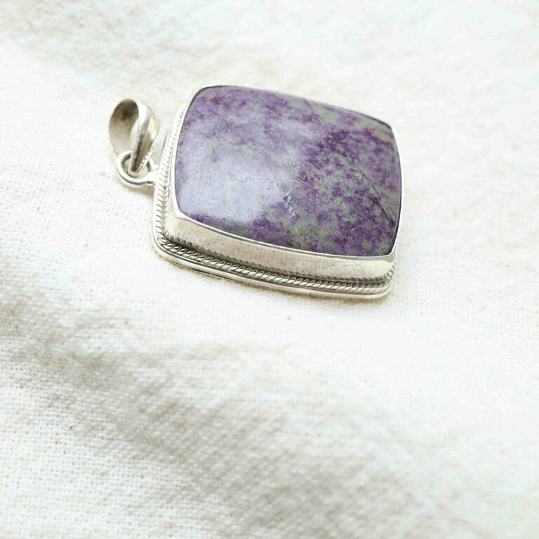 Pendentif Atlantisite - Hortensia