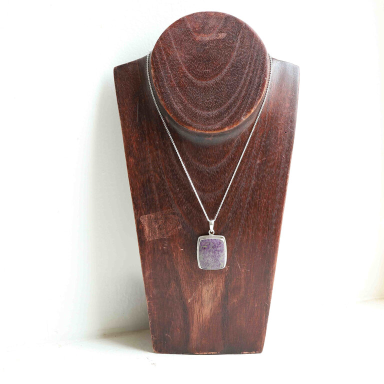 Pendentif Atlantisite - Hortensia