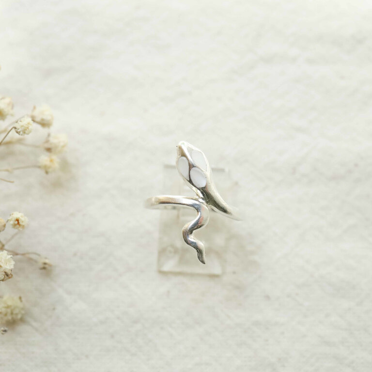 Bague Nacre de perle - Anguis