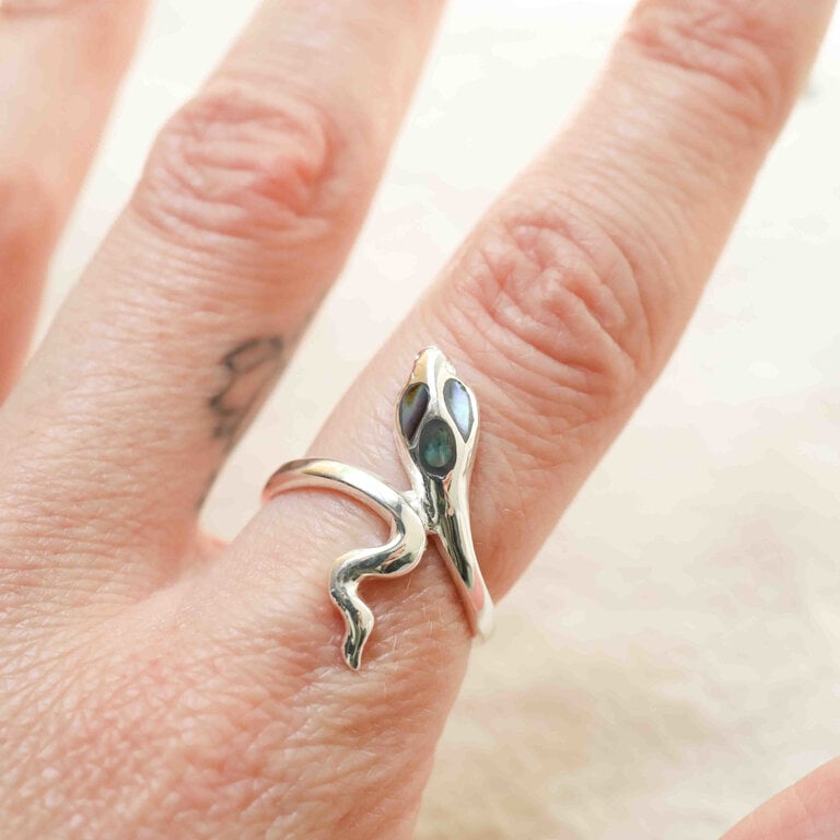 Abalone Ring - Anguis
