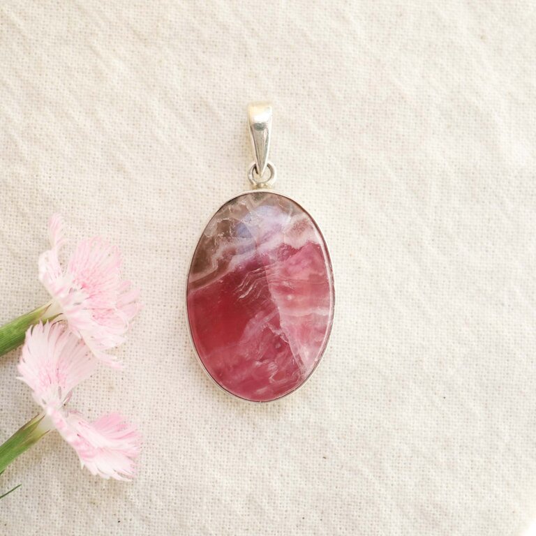 Cobaltocalcite Pendant - Ovale