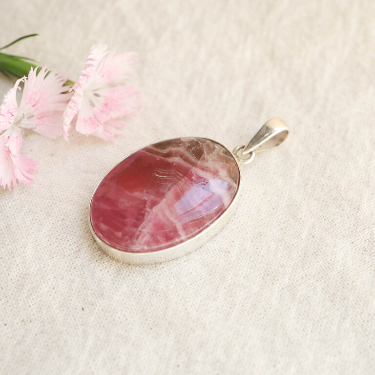 Cobaltocalcite Pendant - Ovale