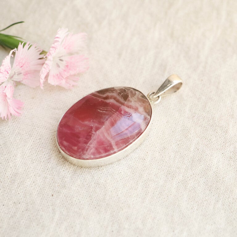 Pendentif Cobaltocalcite - Ovale