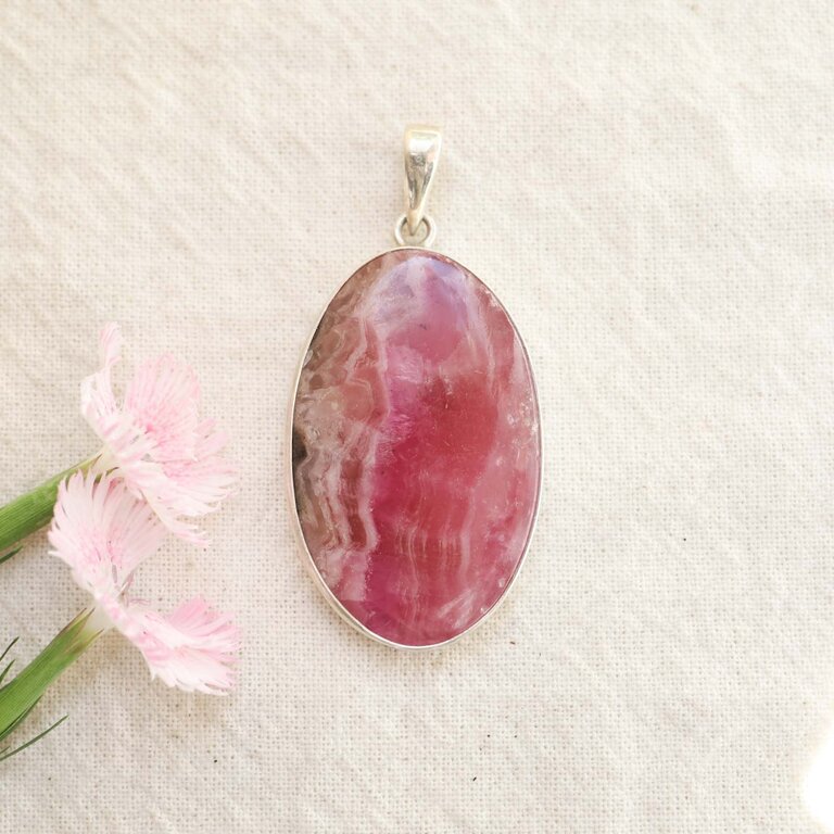 Cobaltocalcite Pendant - Ovale