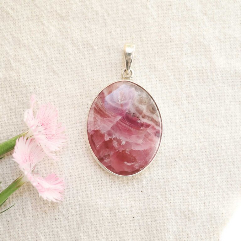 Cobaltocalcite Pendant - Ovale