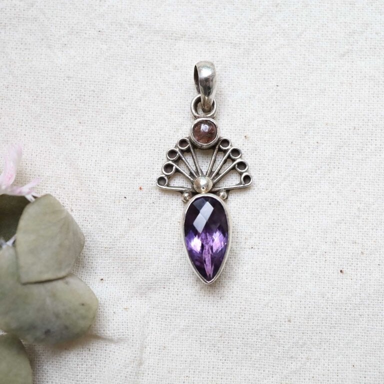 Pendentif Améthyste - Hélios