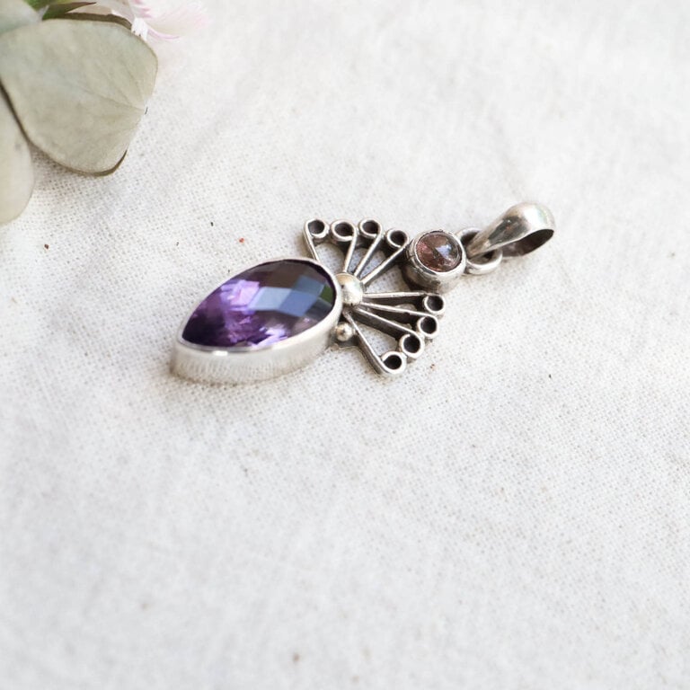Pendentif Améthyste - Hélios