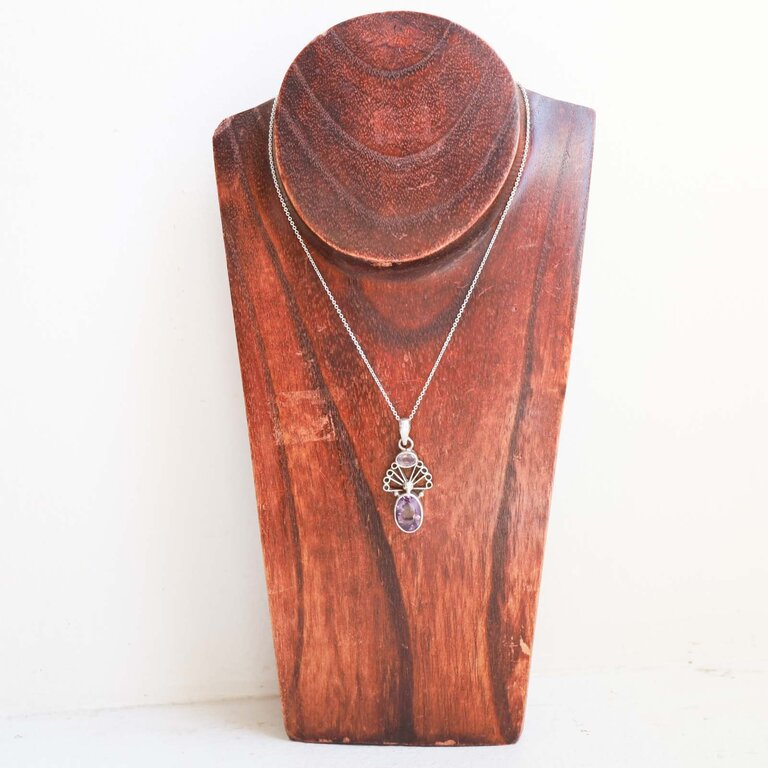 Amethyst Pendant - Hélios