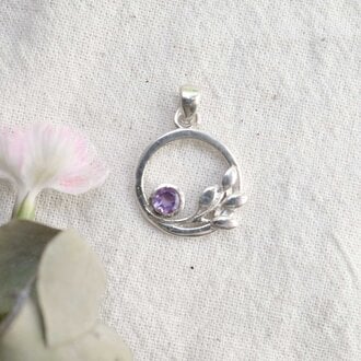 Pendentif Améthyste - Botanica