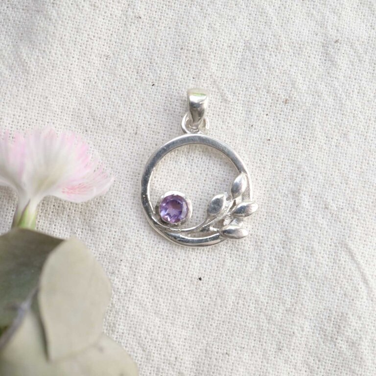 Pendentif Améthyste - Botanica