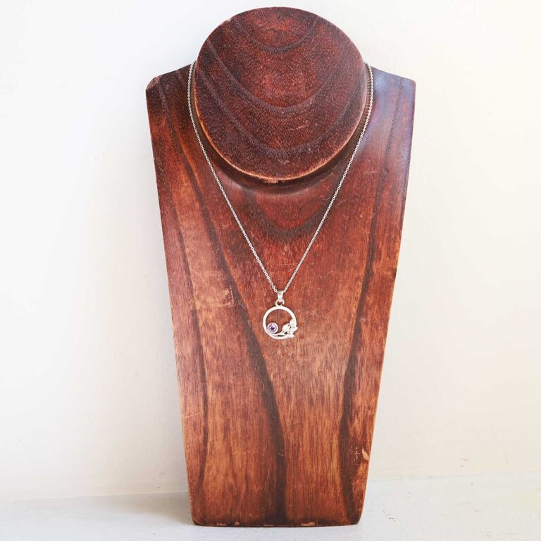 Amethyst Pendant - Botanica