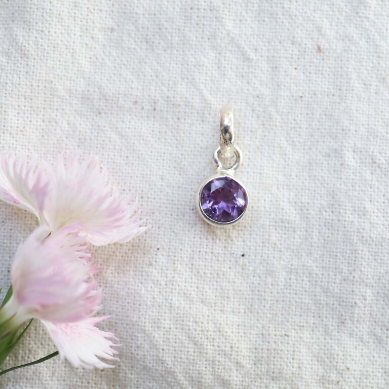 Pendentif Améthyste - Facetté