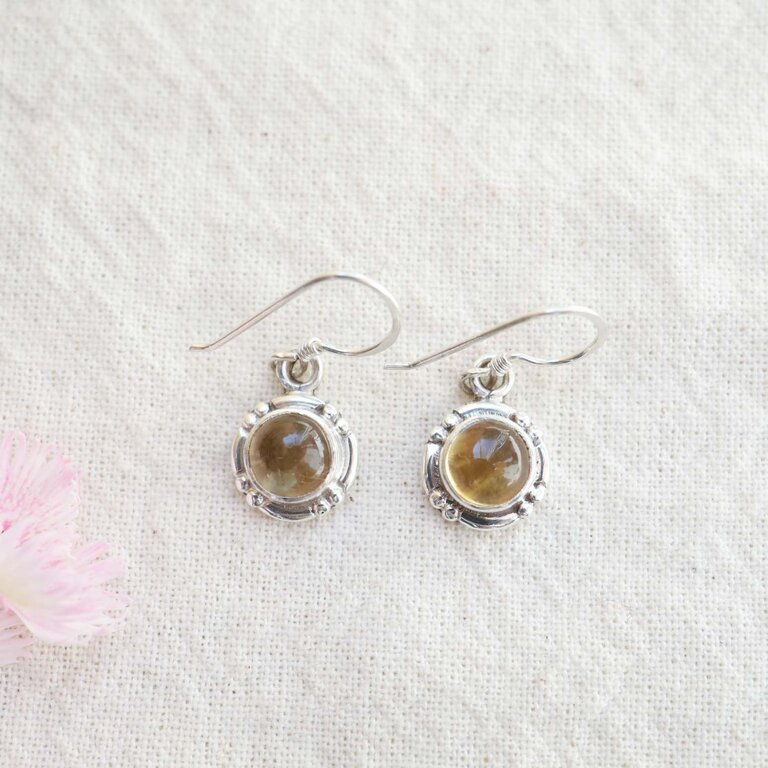Citrine Earrings - Freyja