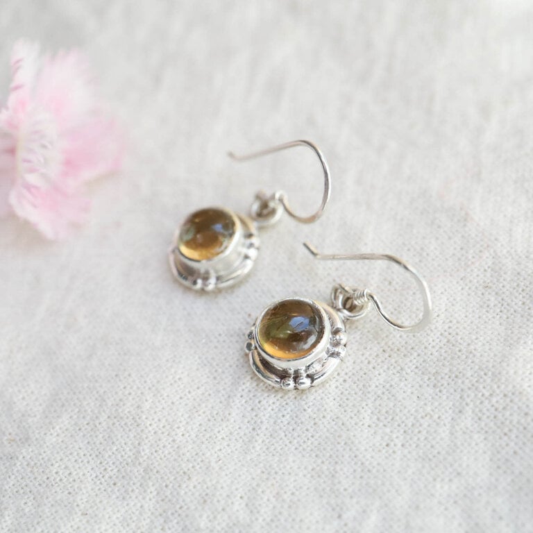 Citrine Earrings - Freyja