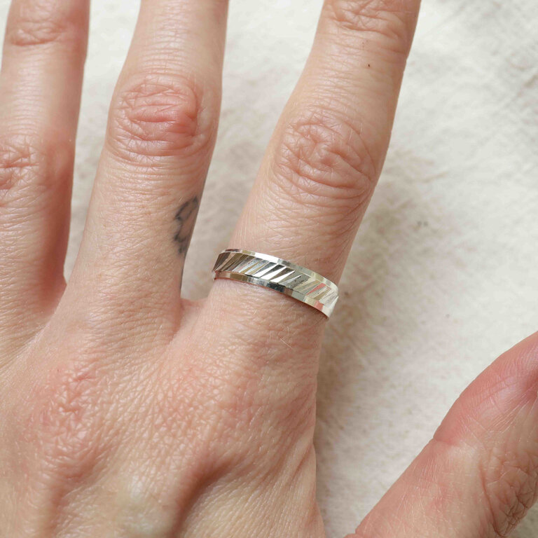 Bague argent - Cirrus