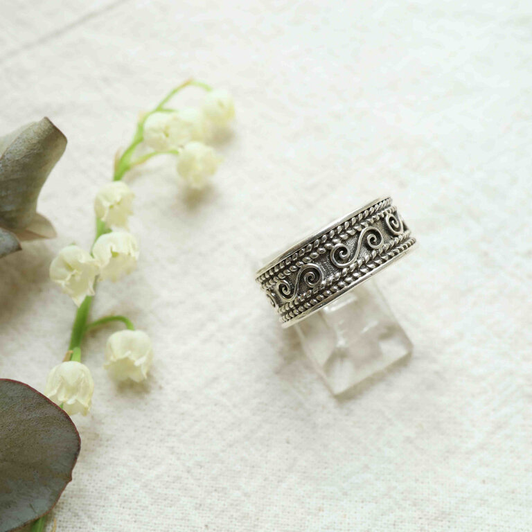 Bague argent - Éole