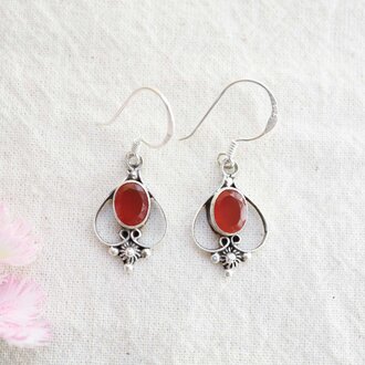 Carnelian Earrings - Vénus