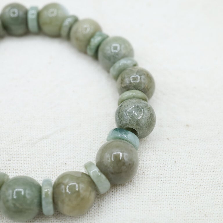 Bracelet Jade - Billes