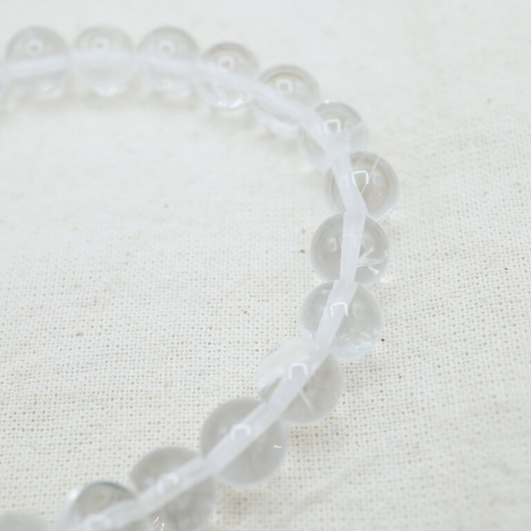 Clear Quartz Bracelet - Beads