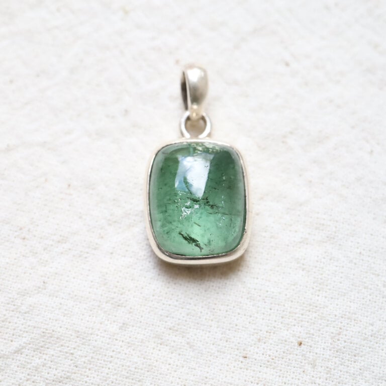 Green Tourmaline Pendant - Silva
