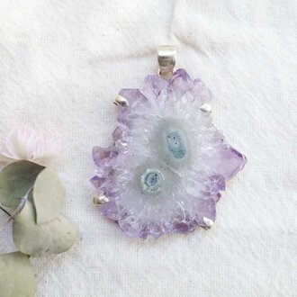 Pendentif Améthyste - Flora