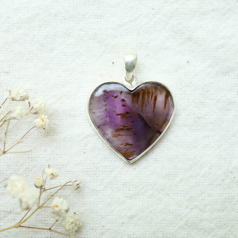 Pendentif Super 7 - Coeur