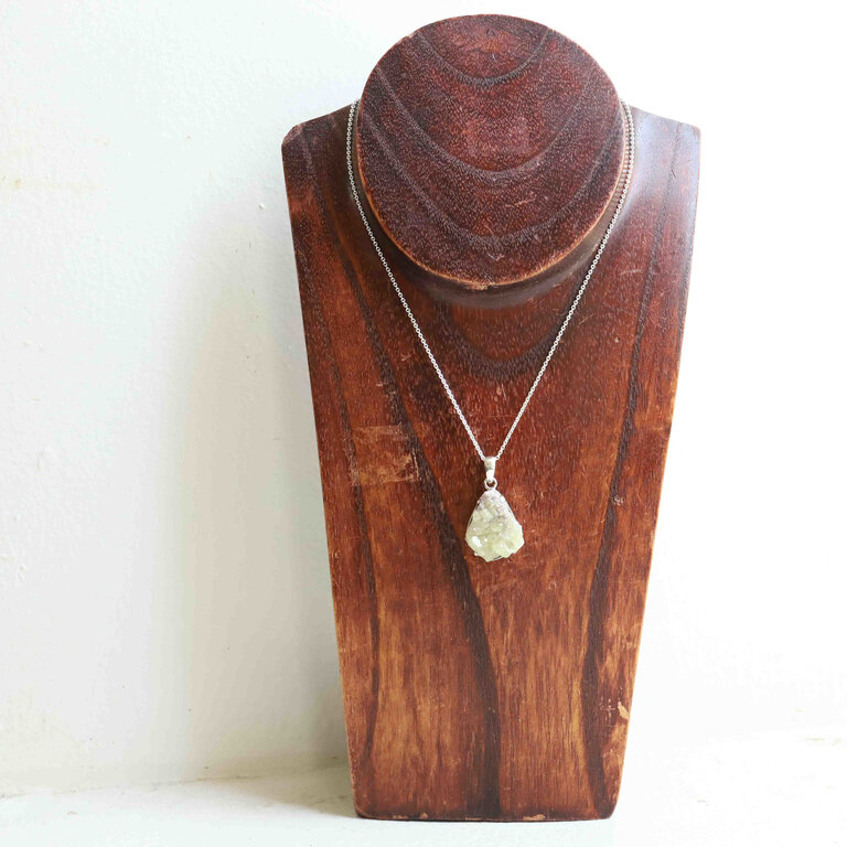 Pendentif Vésuvianite - Brut