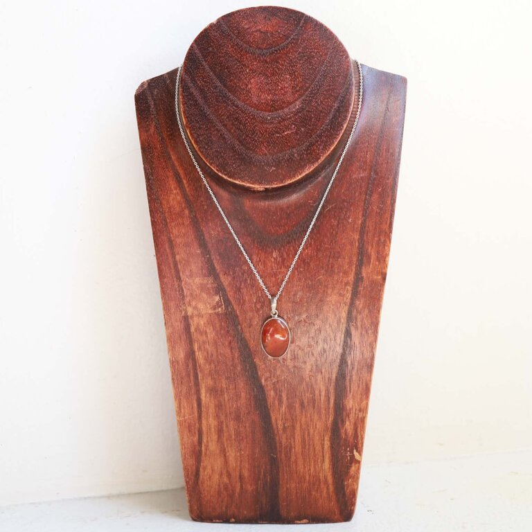 Pendentif Cornaline - Simple