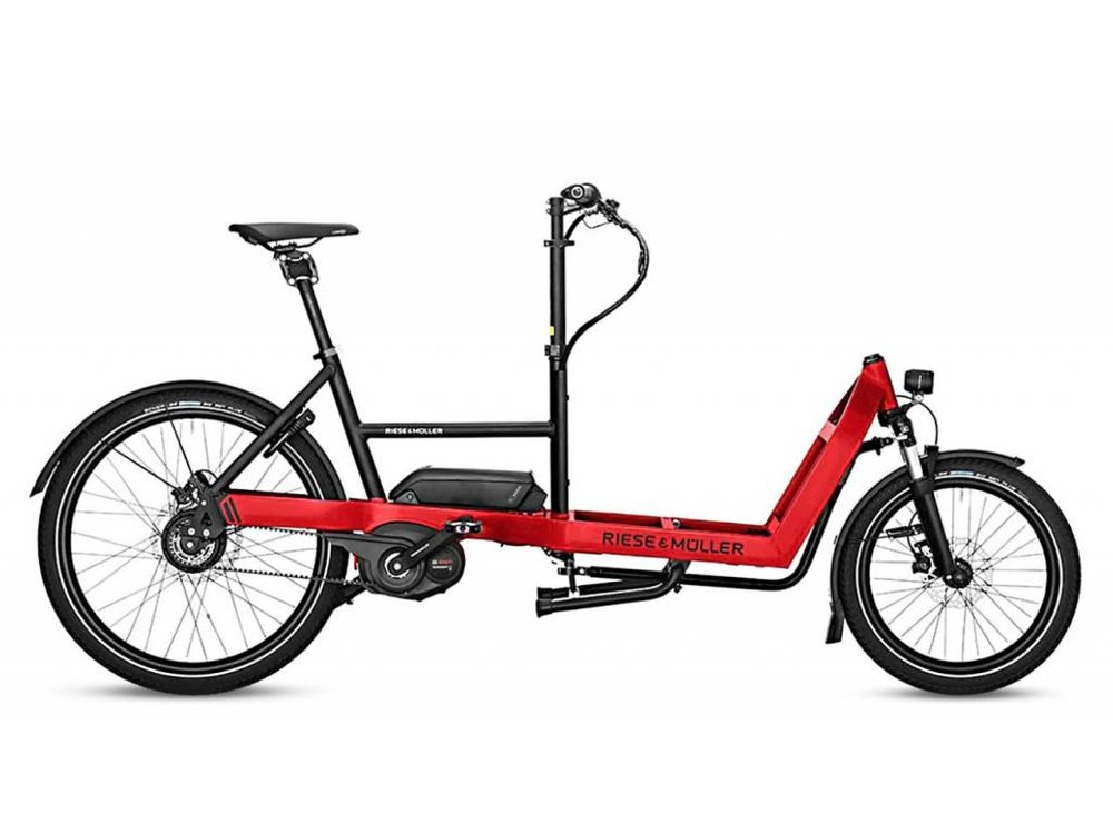 riese muller folding electric bike