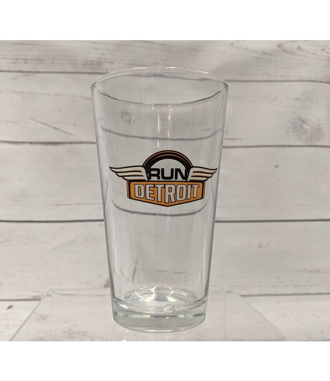 Pint Glass RUNdetroit