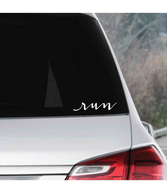 RUN Vinyl Decal