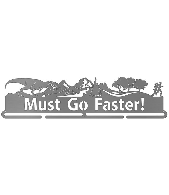 Medal Hanger - Must Go Faster Couple 24x1